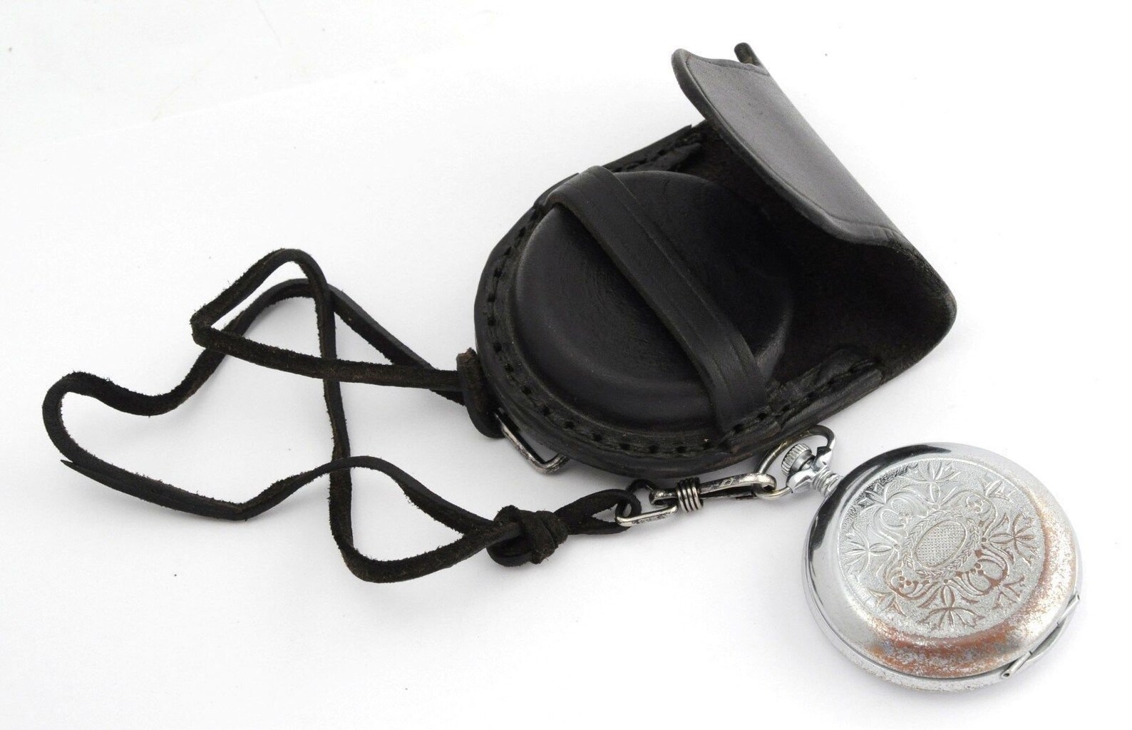 Strap New Genuine Leather Pocket Watch Belt Pouch Bag CASE 50 Etsy