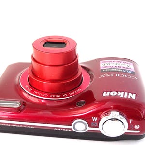 Nikon Coolpix L28 Digital Camera Red 20.1MP With Storage Nikon Coolpix L28 Digital Camera Red 20.1MP With Storage
