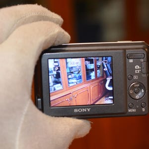 Sony Digitalkamera Cybershot DSC-S2000 10.1MP Schwarz Getestet+Sd Karte