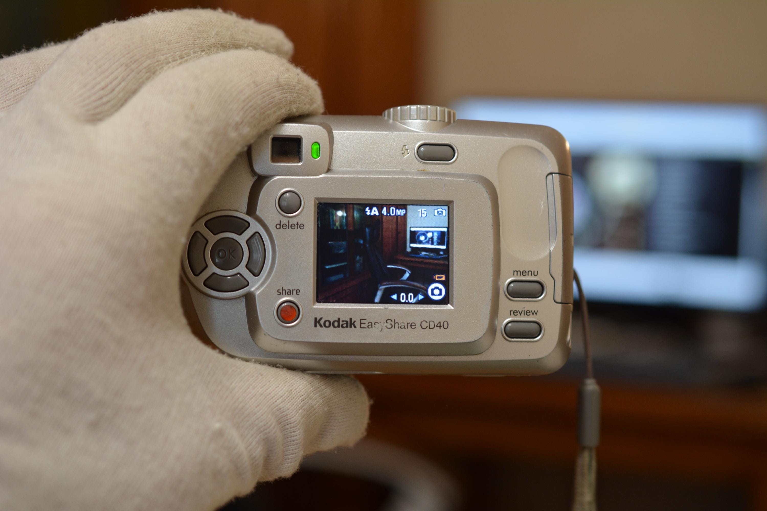 Kodak Digital Camera Easyshare CD40 4.0MP Silver Tested Working - Etsy