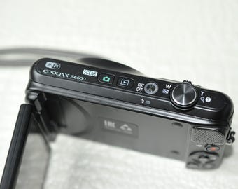 Nikon Coolpix S6600 Flip Screen Digital Camera Compact 16.0 Nikon Coolpix S6600 Flip Screen Digital Camera Compact 16.0