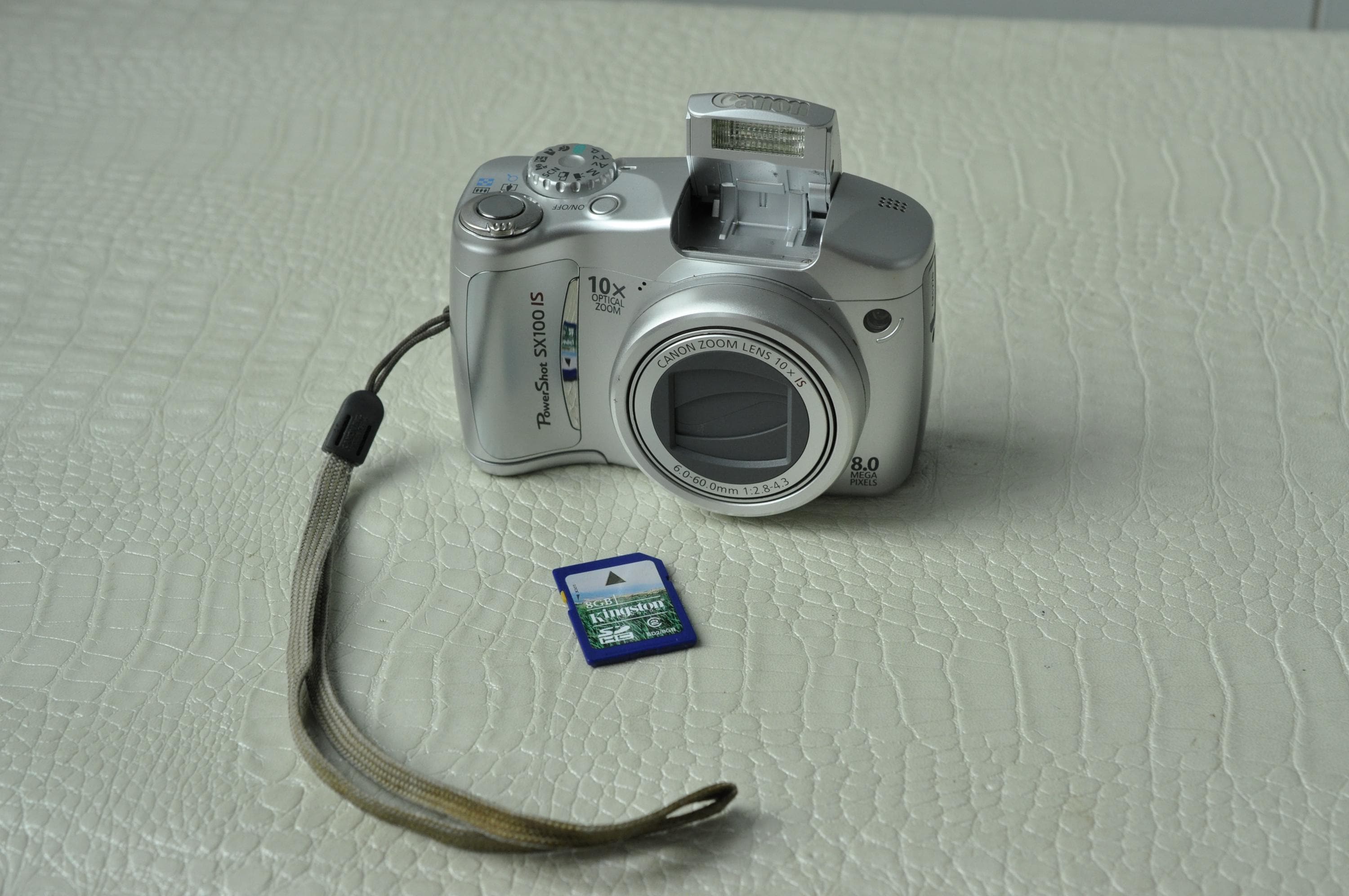 Canon Powershot SX100 IS 8.0MP Digital Camera - SILVER Canon Powershot SX100 IS 8.0MP Digital Camera - SILVER
