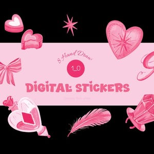 Digital Stickers/Element | PNG/PDF Stickers  | Daily Items Stickers| Digital Planner Stickers | Goodnotes Stickers | Daily Life Stickers