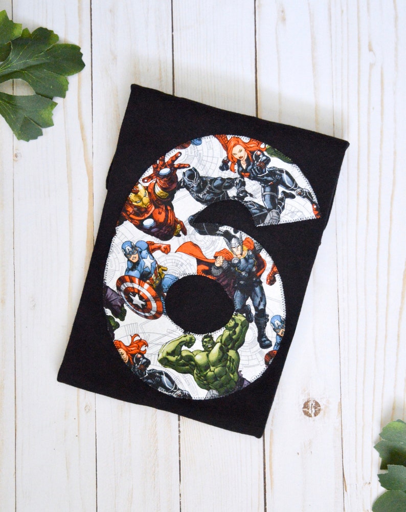 Heroes Birthday Shirt Superhero Kids Party Top Boys Gift image 3