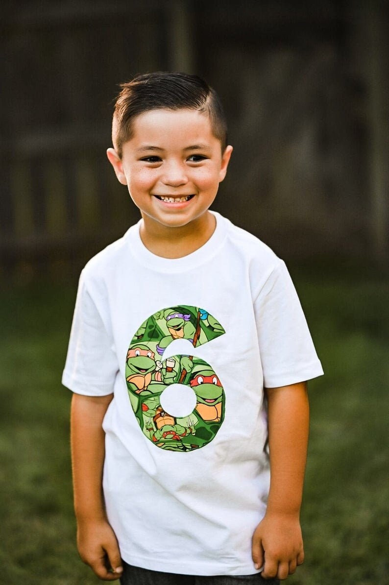 Girls ninja store turtle shirt