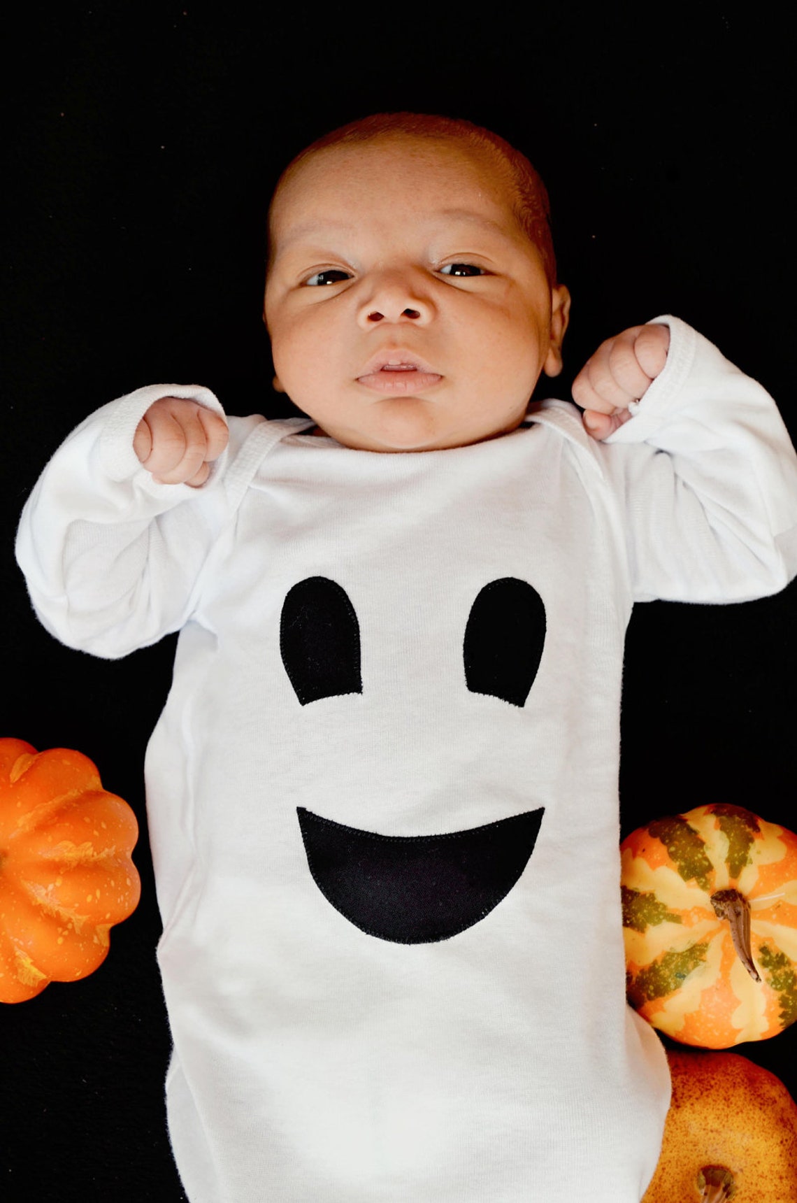 Baby Ghost Gown Neutral Baby Clothing Halloween Ghost Costume - Etsy