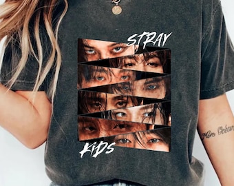 Felpa Stray Kids, maglietta dei membri Stray Kids, gadget Stray Kids, regalo Stray Kids Kpop, maglietta Stray Kids World Tour, maglietta Kpop, maglietta Kpop