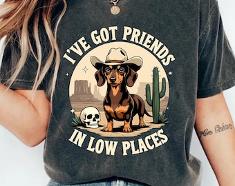 Funny Dachshund Shirt,Vintage Dachshund Shirt,Dachshund Lover Gift,Dachshund Mom Shirt,Dog Sweatshirt,Dog Lover Shirt,Western Dachshund Tee