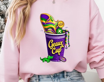 Mardi Gras 2026 Shirt,Louisiana Mardi Gras Shirt,Mardi Gras Celebration Shirt,Mardi Gras Shirt,Festive Mardi Clothes,Mardi Gras Geaux Cup