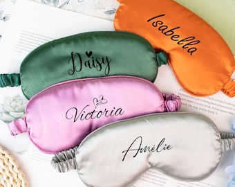 Personalized Sleep Eye Mask for Best Friends | Custom Birthday Gift | Relaxation Gift for Sisters
