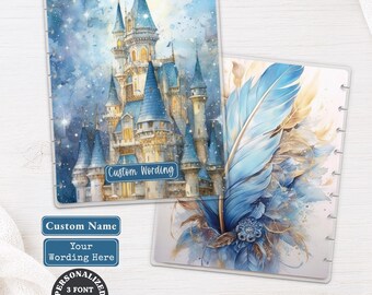 Starlit Castle Personalized Planner Dashboard | Happy Planner, TUL, Ring Planner | Whimsical Custom Name Laminated Divider 051