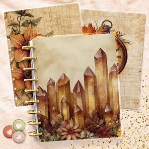 Old Letter Memory Classic Happy Planner Cover, Vintage Mini Journal Accessory, Disc Bound TUL Junior, Spiral Notebook Insert, Gift for Her
