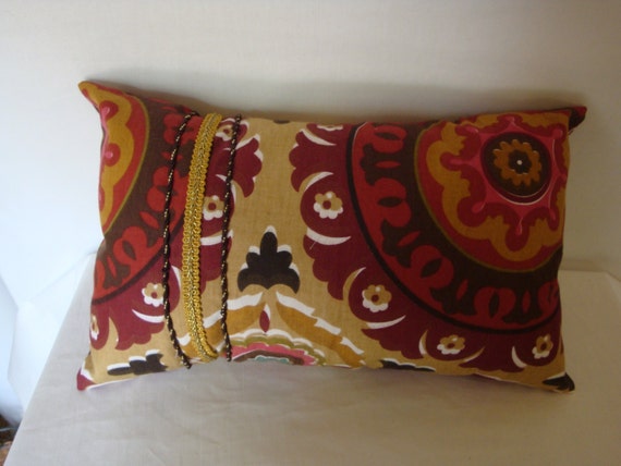 Decorative Pillow Fall Colors Pillow Rust Colored Pillow Etsy