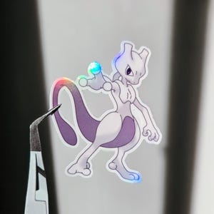 Mewtwo Sticker • Pokémon Vinyl Decal