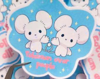 Pegatina de Pokémon Tandemaus – Maushold