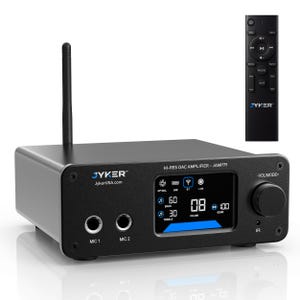 Hi-Fi DAC Home Audio Amplifier - Bluetooth 5.2 400W, 2 Channel Class D, TPA3116 - JAMP79 imagen 8