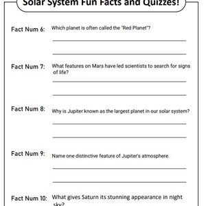 Solar System Activities for Preschoolers | Space Theme Learning Bundle ...