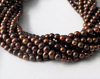 Peacock pearls | Etsy