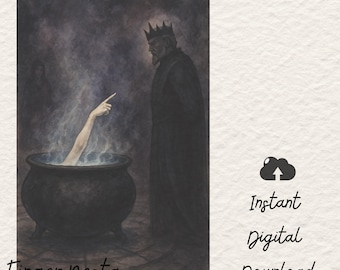 Nesta Archeron Art Print, A Court of Silver Flames, ACOTAR Fantasy Wall Art, Bookish Decor, Digital Download, Sarah J. Maas Fan Art, Finger