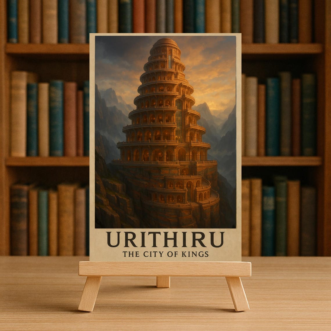 Urithiru Stormlight Archive Poster, Urithiru , Printable Art , Wall Art ...