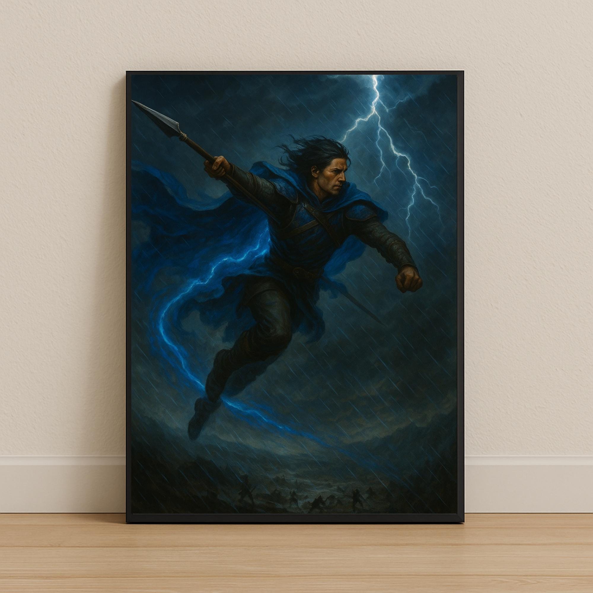 Stormlight Archive Poster, Kaladin Stormblessed Printable Art , Wall ...