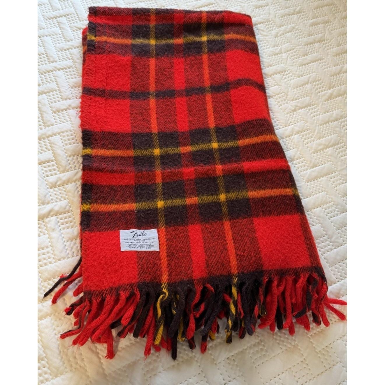 Faribo Wool Blanket - Etsy