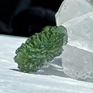 Moldavite 4,45 g, Natural Moldavite Crystal, Rare Moldavite, Collector Moldavite, Czech Tektite, Certified moldavite, Moldavite Malý Chlum