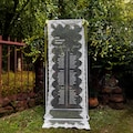 Unique Lace Wedding Seating Chart Sign: Fabric Custom Destination Table Plan Ideas product logo