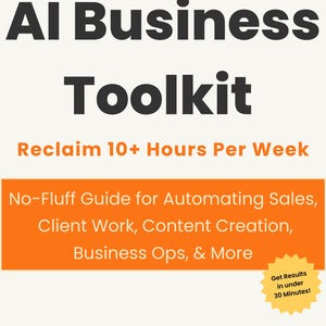 AI for Business, AI for Entrepreneurs, Artificial intelligence, AI Automation, Prompt Engineering, Digital file