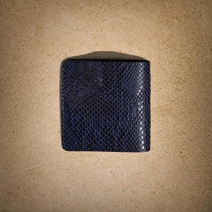 Nieuwe op maat gemaakte originele rundleren portemonnees Python Skin