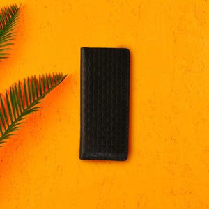 Nieuwe op maat gemaakte originele rundleren portemonnees Python Skin