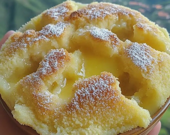 Magic Lemon Cobbler Recipe – Easy Citrus Dessert (Digital Download)