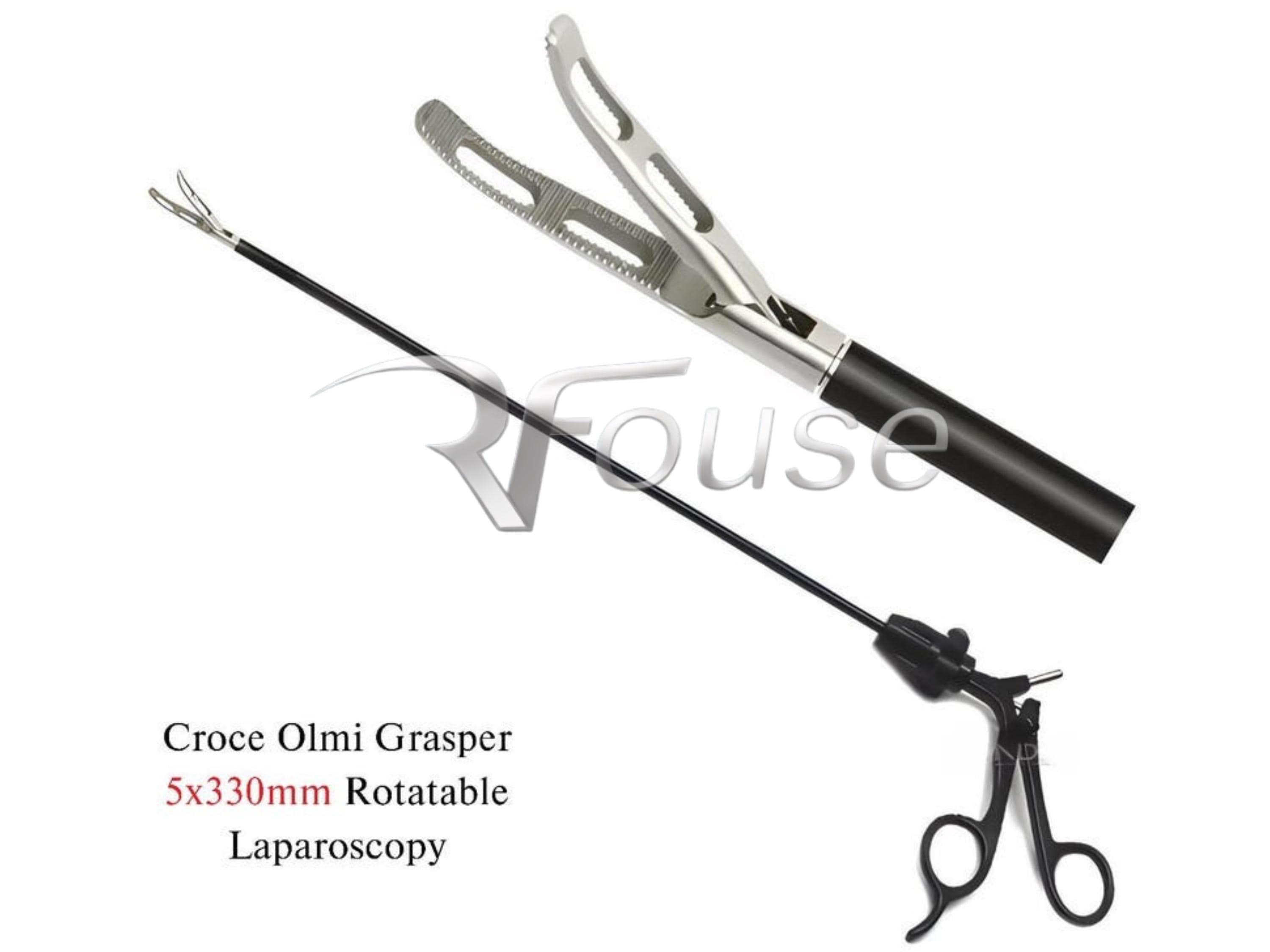 Refouse Croce Olmi Bowel Laparoscopic Grasper 5mm x 330mm