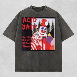 Acid Bath Band-T-shirt: vintage When The Kite String Pops Comfort Colors Graphic