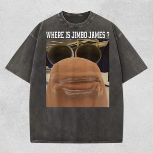 Camiseta Comfort Colors "¿Dónde está Jimbo James?", Marcus el Gusano, "Estoy buscando a Jimbo James", camiseta pirata, regalo para mujer y hombre.
