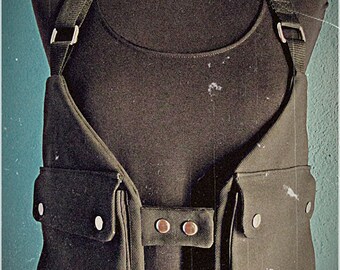 Holster vest // Festival bag // Holster bag