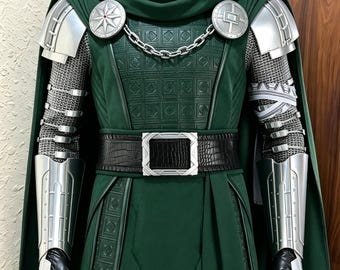 Avengers 5 Dooms Day Dr. Doom Kostüm Victor Von Doom Cosplay Anzug Version 2