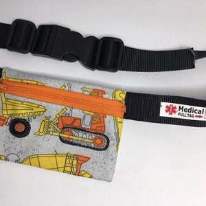 Kinder-Gürteltasche mit Gurtband zum Aufziehen - Konstruktion!
