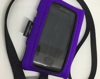 Dexcom G6 Neoprene Case, Dexcom G5 Case, Dexcom G6 Pouch, Dexcom G5 Pouch, Pack, Dexcom Touchscreen Case w/ Full View Window & Carabiner