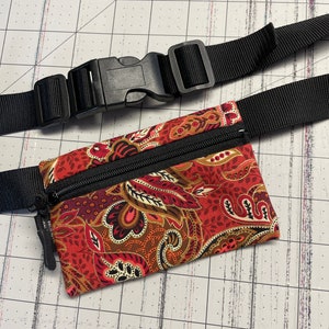 Kids Insulin Pump/Dexcom Waist Pack-Paisley Pattern!