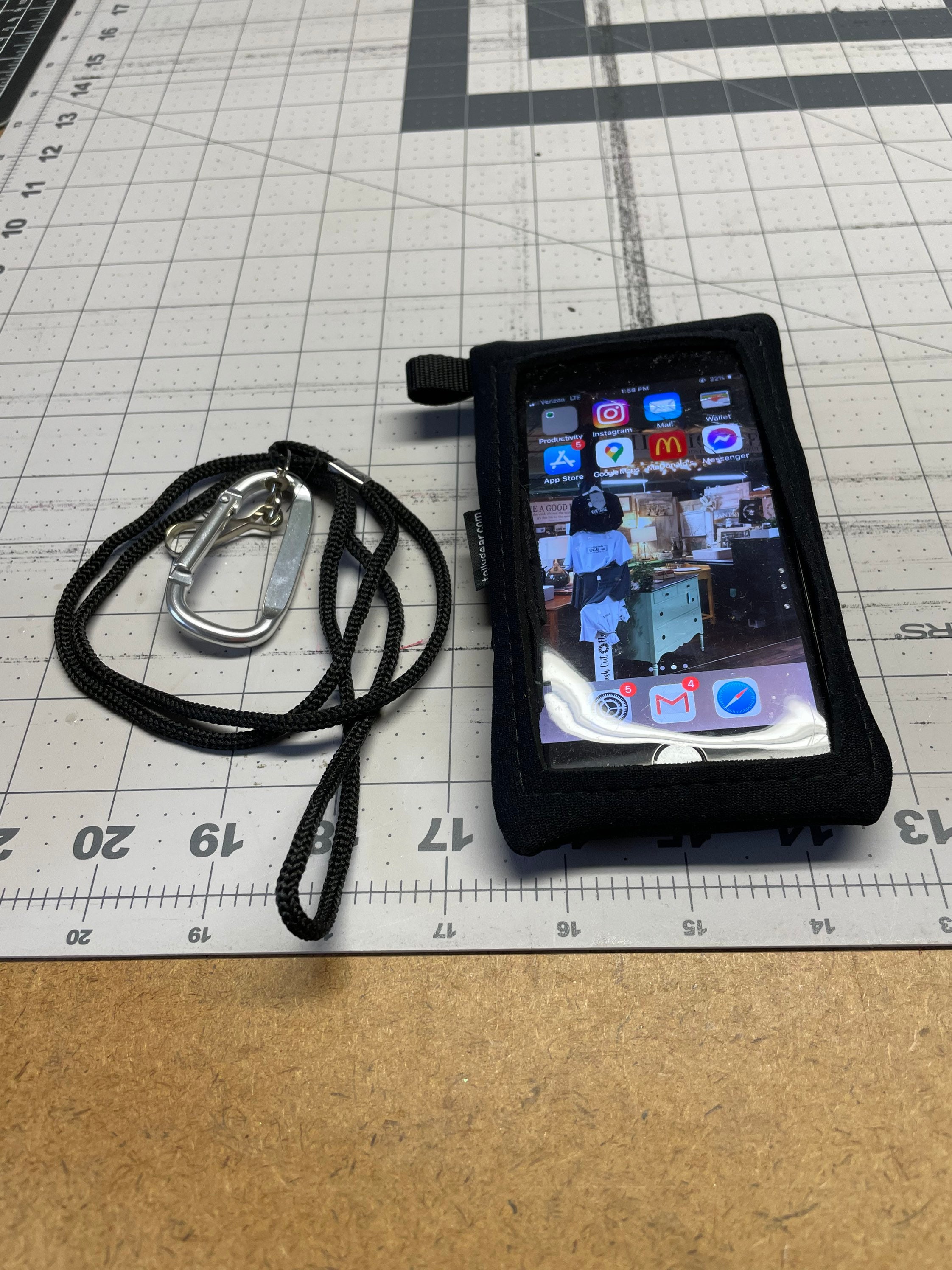 Iphone Neoprene Case Type One Touchscreen Pouch Pack Full Etsy