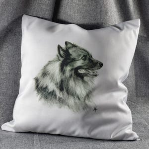 Animal portrait from photo - pillow