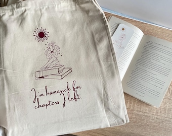 Reader Canvas Tote Bag, Book Lover Gift,Woman on Books