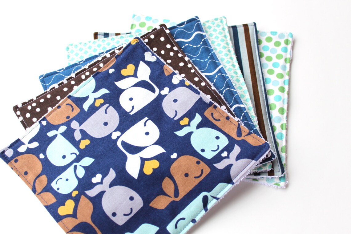 Made to Order Baby Wash Cloth Set Infant Wash Rags Set of Etsy