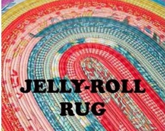 Jelly-Roll Rug pattern by R J Designs