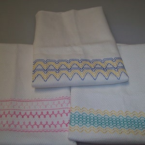 Swedish Weaving, Huck Embroidery Pattern Set B