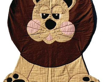 Lion Applique Quilt Pattern