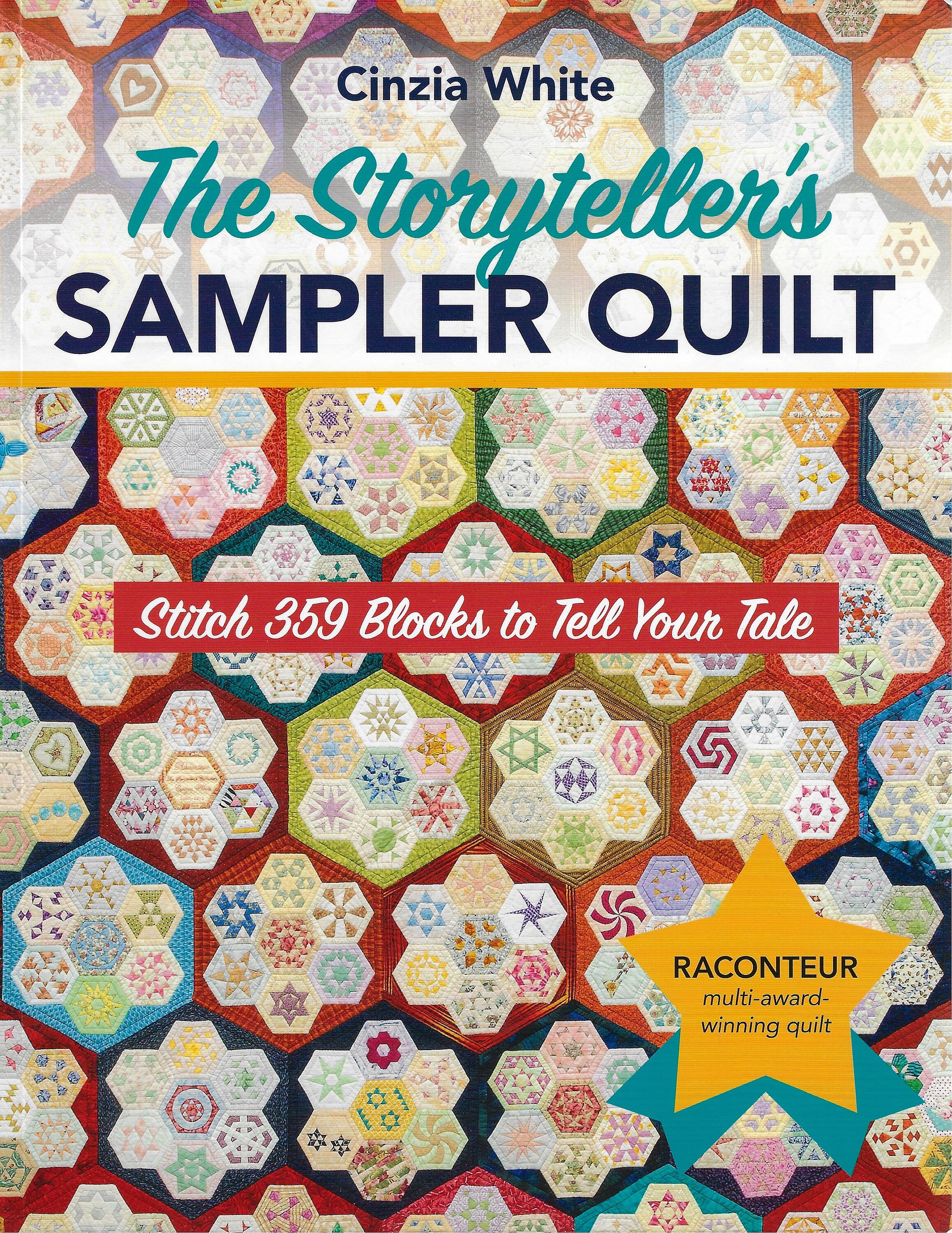 The Storyteller's Sampler Quilt by Cinzia White