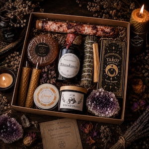 Kit del Aquelarre | Coven Kit | Personalized Witch Box | Ritual Bundle Handmade in Spain | Wicca Gift Set | Spell Kit | Bruja Gift