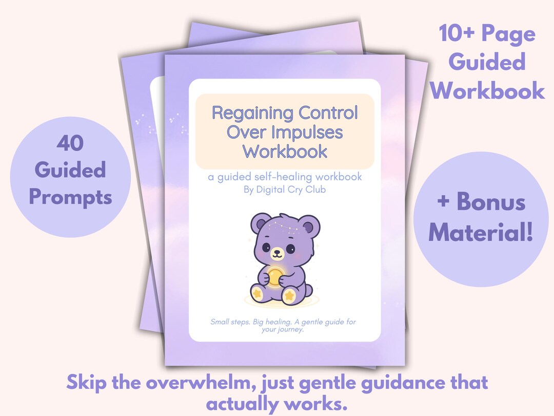 Regaining Control Over Impulses Workbook PDF | Emotional Regulation ...